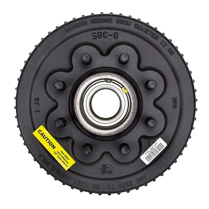 008-385-82 Genuine Dexter Nev-R-Lube Hub/Drum 8 lug, 7K, 12×2 Brakes, 1/2″ Studs