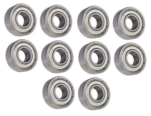 (10 Each) 1606-ZZ Shielded Radial Ball Bearing 3/8 ID X 29/32 OD X 5/16 Wide