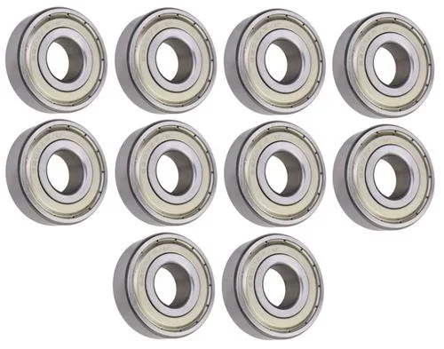 (10 Each) 6203-ZZ-5/8 6203-2Z10 203SS10 Shielded Radial Ball Bearing 5/8″X40X12
