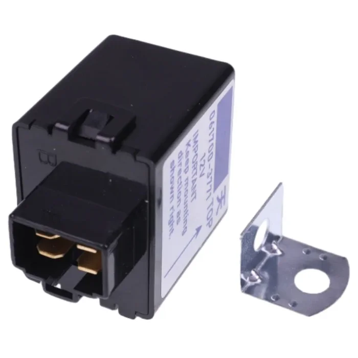 12V Time Delay Relay Solenoid 061700-3770 061700-3771 For Denso Kubota Engine