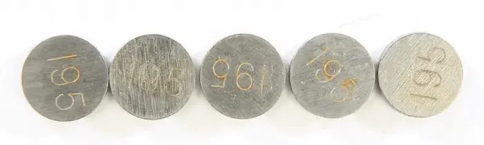 13-6823 Valve Shims 1.95mmx9.5mm 5/Pk