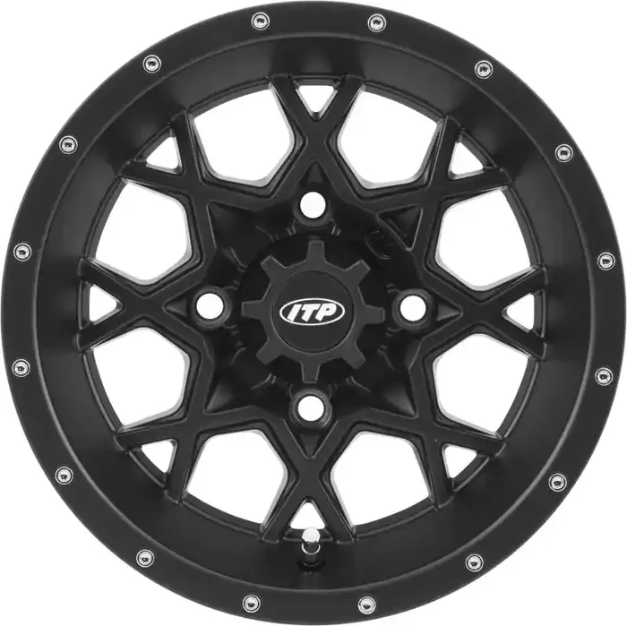 1428638536B Itp Hurricane 14X7 4/156 4+3 Black