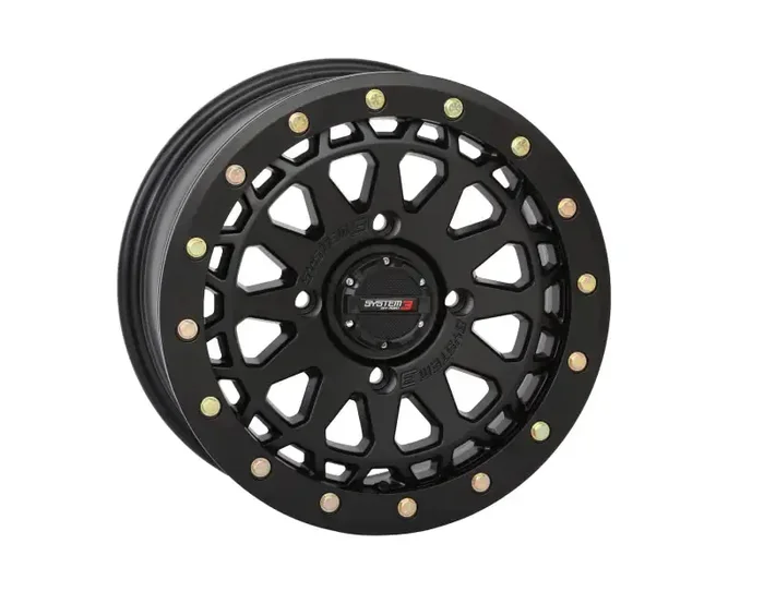 15S3-6556 Sb6 Bl Wheel 15×7 5+2 (+38mm) 4/156 Matte Black
