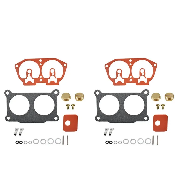 2* Carb Carburetor Rebuild Kit Fit For Yamaha 115 130 HP 1986-1995 Outboard V-4