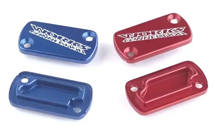 21-025 Billet Front Brake Cover Red Kx Rm