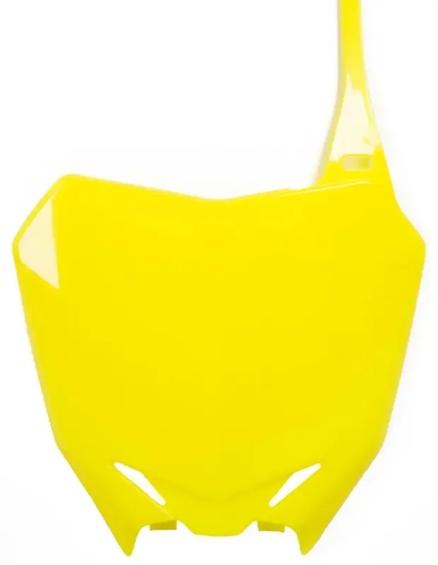 2113634310 Front Number Plate Fluorescent Yellow