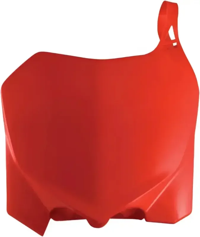 2141850227 Front Number Plate Red