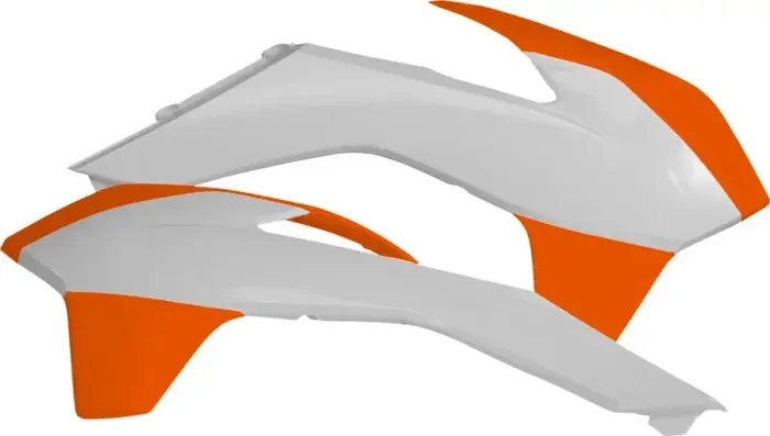 2314251088 Radiator Shrouds White/Orange