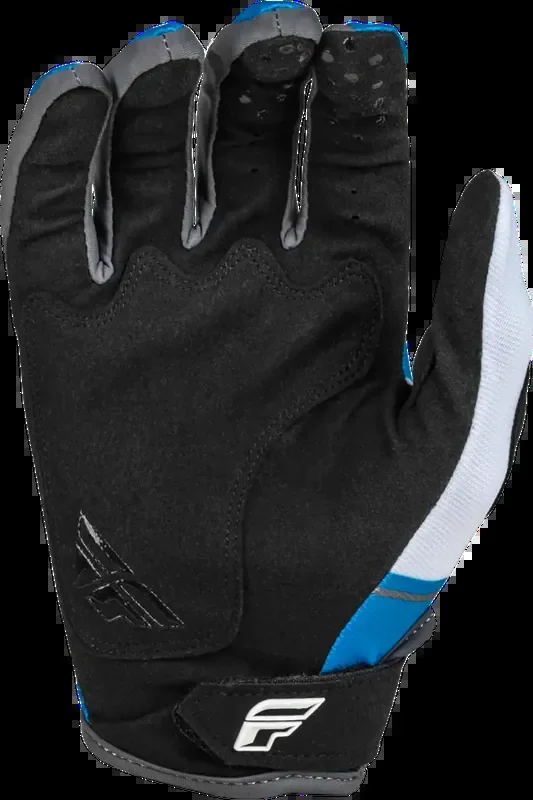 377-410YL Youth Kinetic Prix Gloves Bright Blue/Charcoal Yl