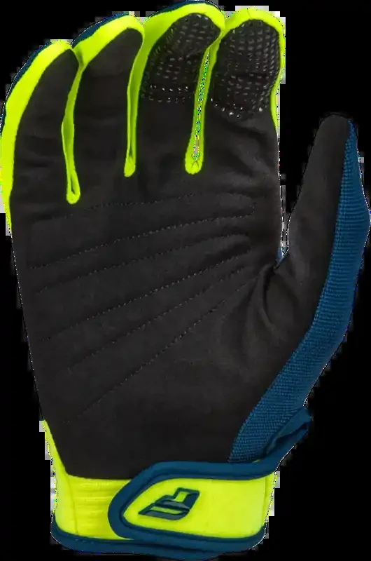 377-912L F 16 Gloves Navy/Hi Vis/White Lg
