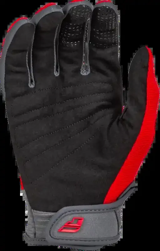 377-913Y2XS Youth F 16 Gloves Red/Charcoal/White Y2xs