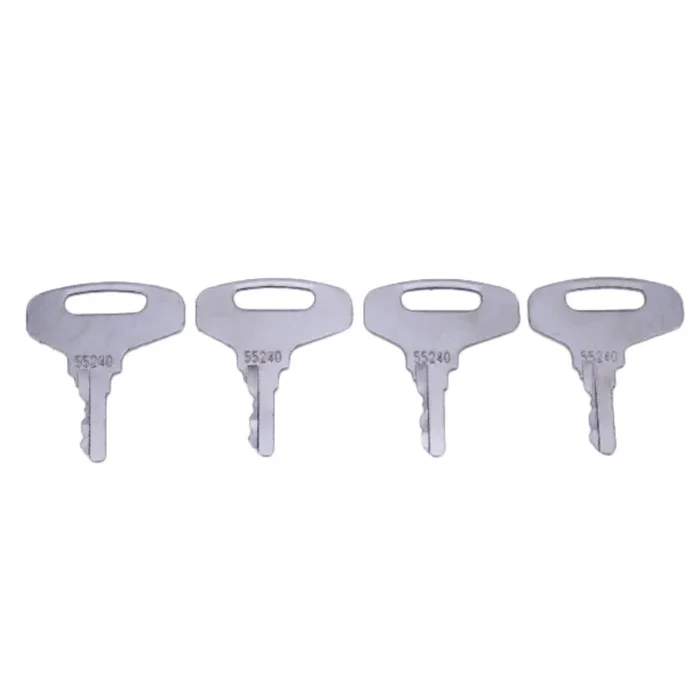 (4) Ignition Keys 66711-55140 For Kubota B20 B5100 B6100 B7100 B7200 B8200 B9200