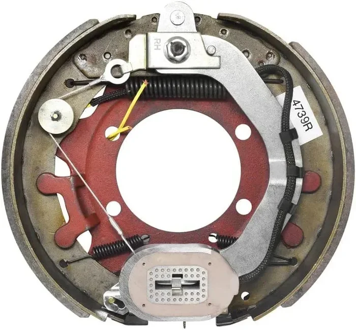 4739-R Genuine Rockwell American Electric Brake Assembly, 8K, 12 x 3-1/2 – Right Side