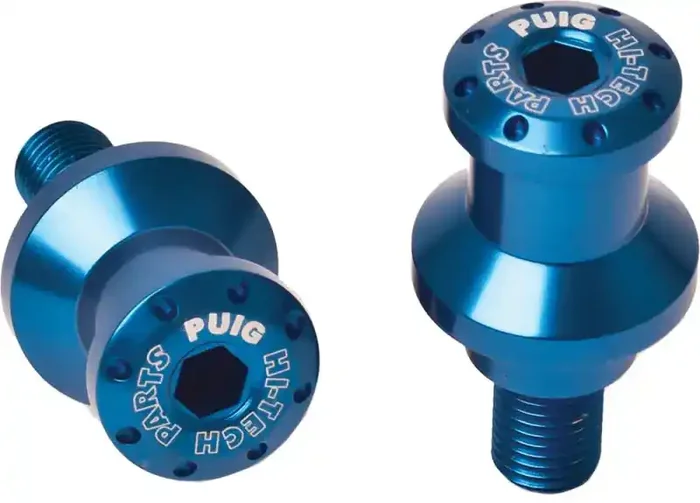 5923A Swingarm Spools Hi Tech 8mm Blue 2/Pk