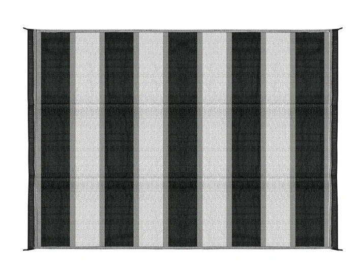6’X9′ Outdoor Mat-Charcoa