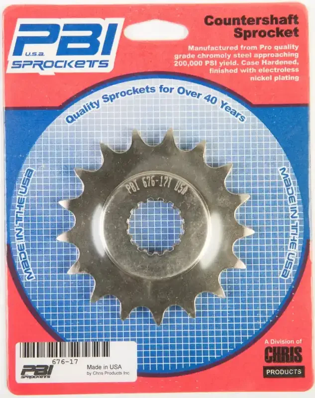 676-17 Front Cs Sprocket Steel 17t 520 Suz