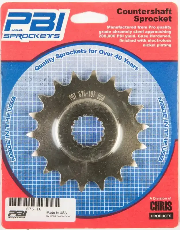 676-18 Front Cs Sprocket Steel 18t 520 Suz