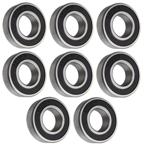 (8 Each) 6205-2RS-1, 6205LLU16, 205PP16 Sealed Radial Ball Bearing 1″X52X15
