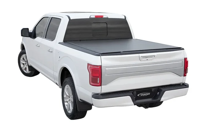 ACCESS Cover Vanish Roll-Up Tonneau Cover; Low-Profile Design At A Remarkably Low Price. For Titan Crew Cab 5′ 7″ Bed (Clamps On w or w/o Utili-Track) – 93159