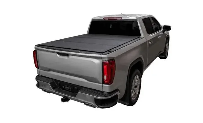 Access LOMAX Tri-Fold Cover 07-21 Toyota Tundra – 5ft 6in Bed (w/ Deck Rail) – Black Diamond