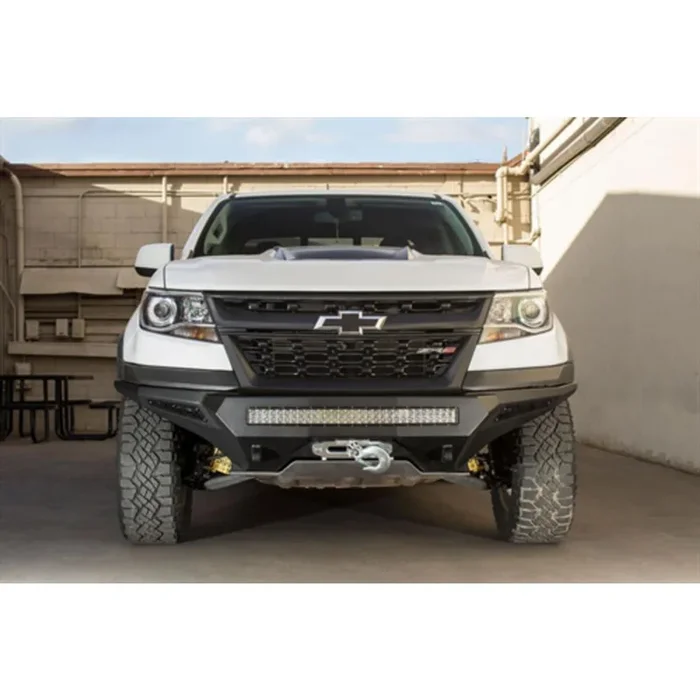 Addictive Desert Designs Stealth Fighter Winch Front Bumper: 17-21 Colorado ZR2 – F371202740103