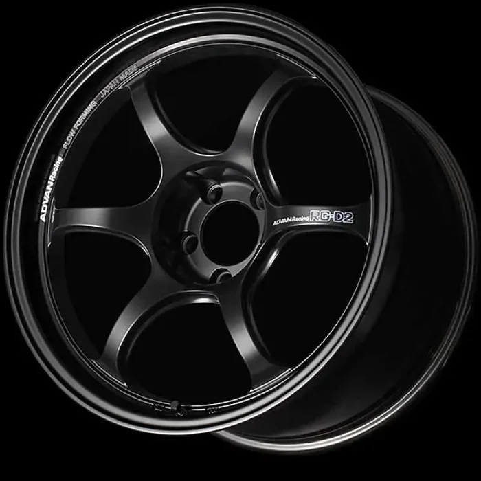 Advan RG-D2 17×8.5 -10MM 6-139.7 Semi Gloss Black Wheel