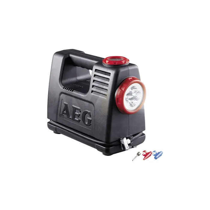 AEG LA 10 97180 Air compressor 12V, 150 psi, 10 bar, cigarette lighter powered portable