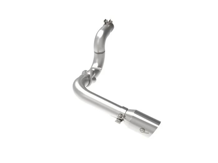 aFe 20-21 Jeep Wrangler Large Bore-HD 3in 304 Stainless Steel DPF-Back Exhaust System – Polished Tip