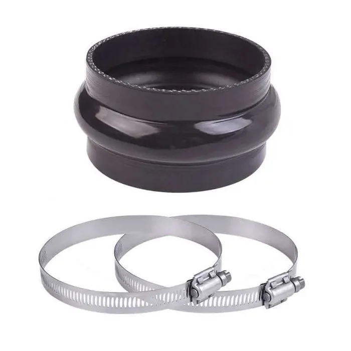 Airaid U-Build-It – 4in x 4in Hump Hose w/ Clamps – Silicone