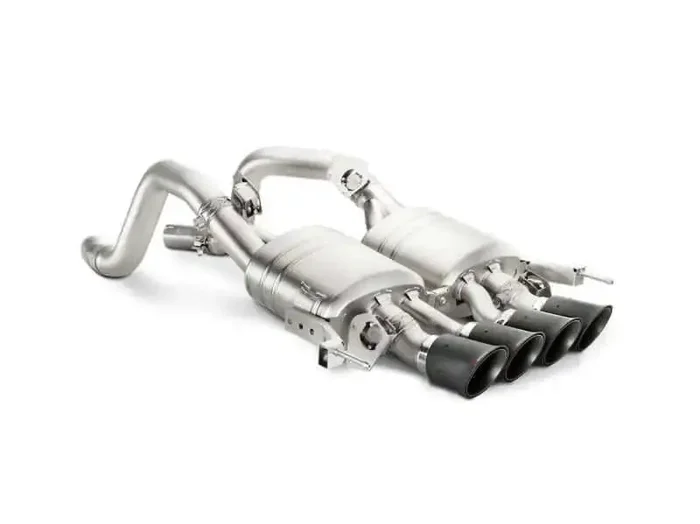 Akrapovic 14-17 Chevrolet Corvette Stingray (C7) Slip-On Line (Titanium) w/ Carbon Tips