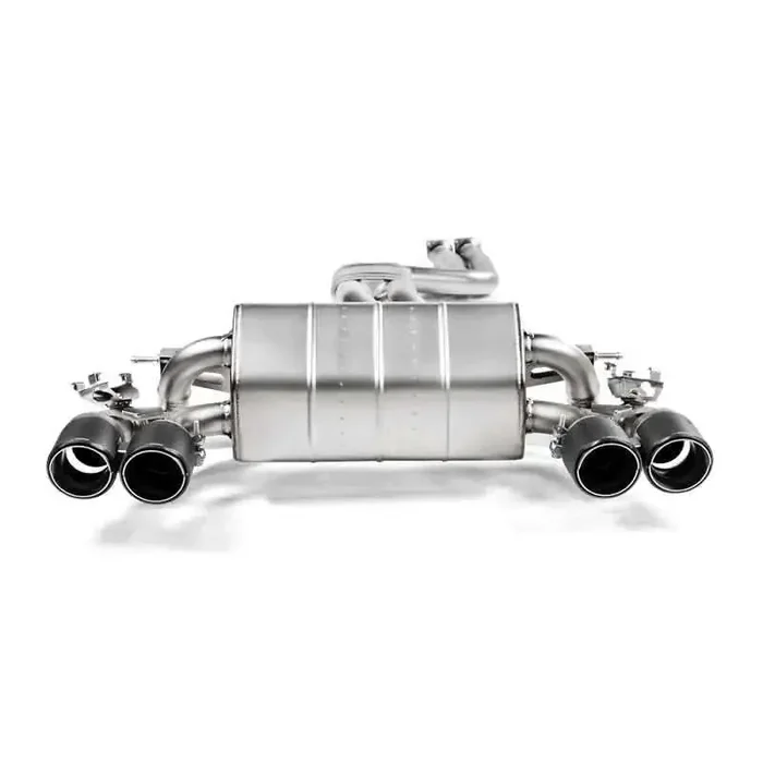 Akrapovic 2018 BMW M2 Competition F87N (Excl 16-17 M2) Slip-On Line (Titanium) w/Carbon Fiber Tips