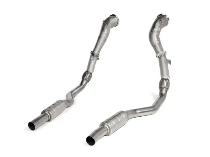 Akrapovic 2020 Audi RS6 Avant/RS7 Sportback (C8) DownPipe (SS) w/Link Pipe Set