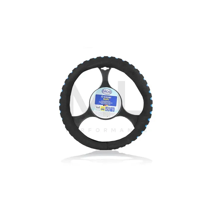 ALCA SOFT 596400 Steering wheel cover Blue, Ø 37-39cm, PVC