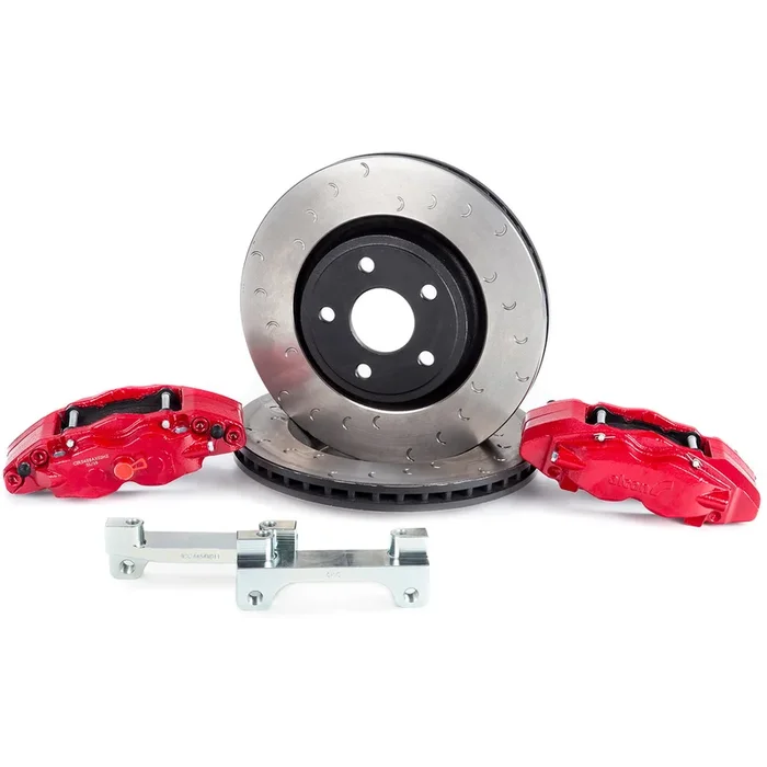 Alcon Brake Kit Jeep JK Front, Currie 60/70, 5X5.5″, 4 Piston Calipers, 357X32MM Rotors – BKF5459AX13