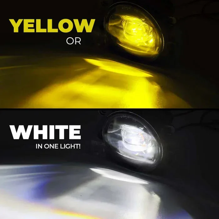 AlphaRex Dual Color LED Projector Fog Lights 4Runner (2010-2024 Toyota 4Runner)