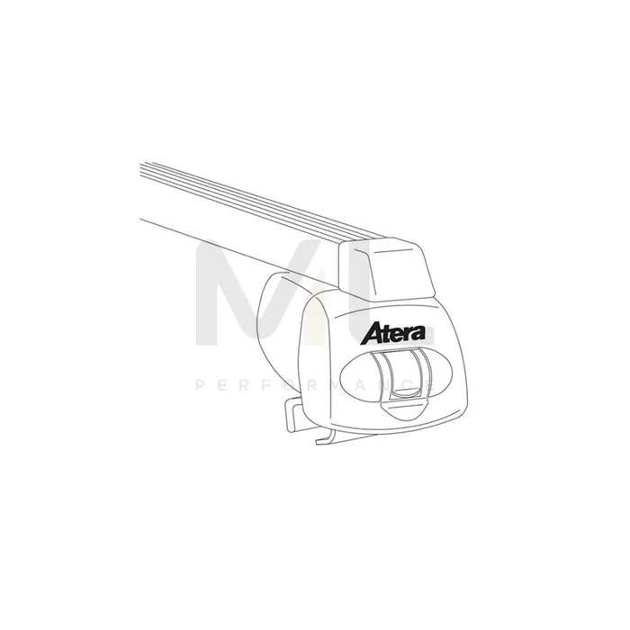 Atera Signo 044048 Roof bars for open roof rails, 137 cm, 100 kg, Steel