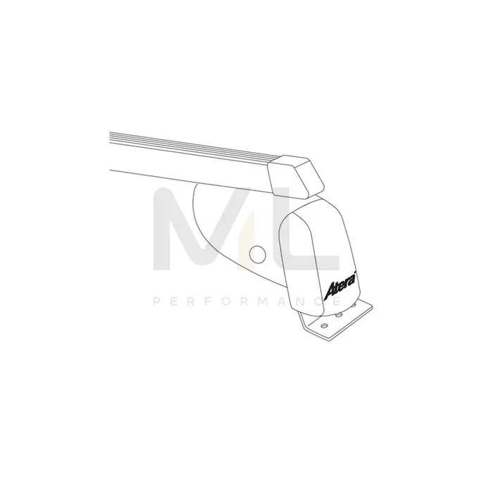 Atera Signo 044134 Roof bars for FORD FOCUS for cars without rails, 110 cm, 75 kg, Steel