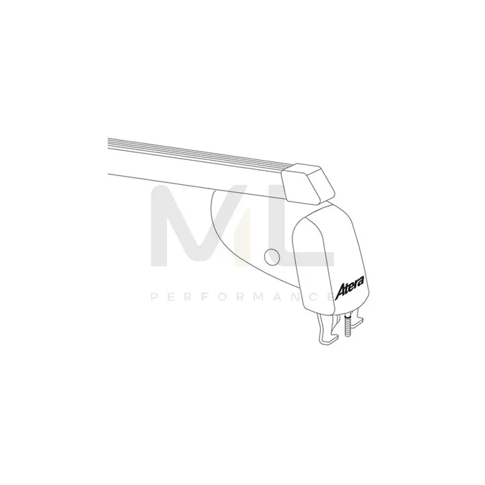 Atera Signo 044173 Roof bars for BMW 5 Saloon (F10) for cars without rails, 110 cm, 100 kg, Steel