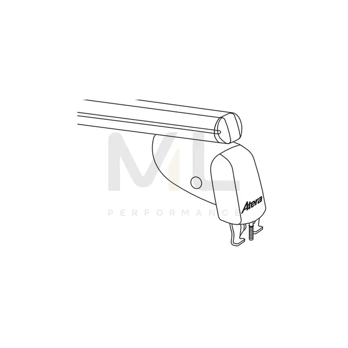 Atera Signo 045339 Roof bars for BMW 5 Saloon (G30, F90) for cars without rails, 122 cm, 100 kg, Aluminium