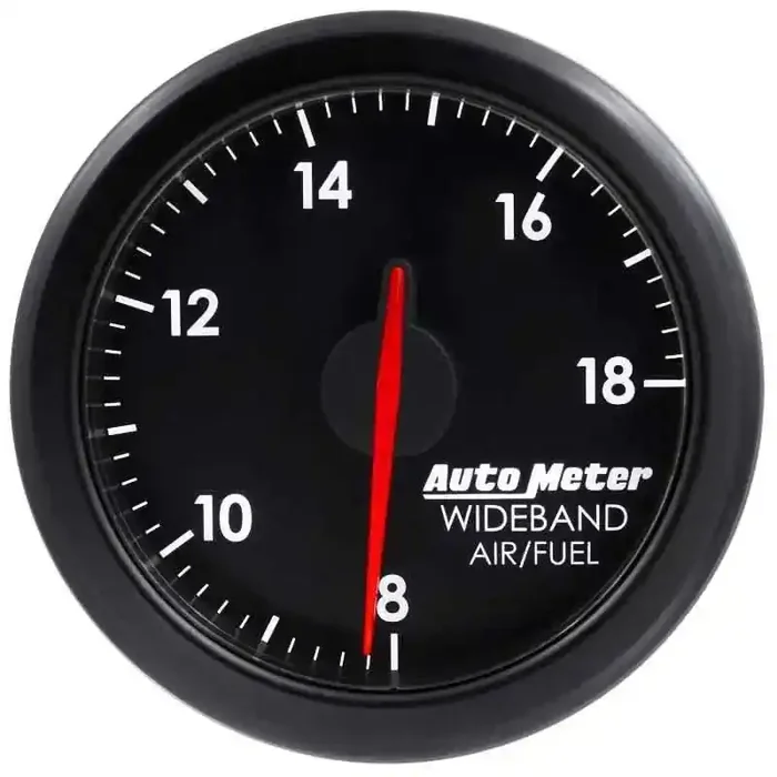 Autometer Airdrive 2-1/6in Wideband Air / Fuel Gauge 10 1-17 1 ARF Range – Black