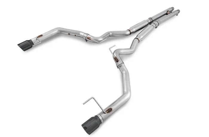 AWE Touring Edition Cat-back Exhaust for S550 Mustang GT – Dual Tip – Diamond Black Tips – 3015-33084