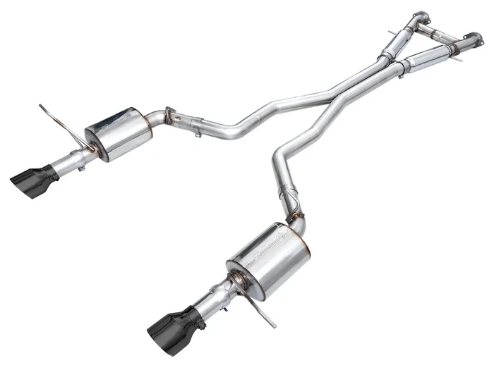 AWE Touring Edition Exhaust for Dodge Durango 6.4 / 6.2 SC – Diamond Black Tips – 3015-33952