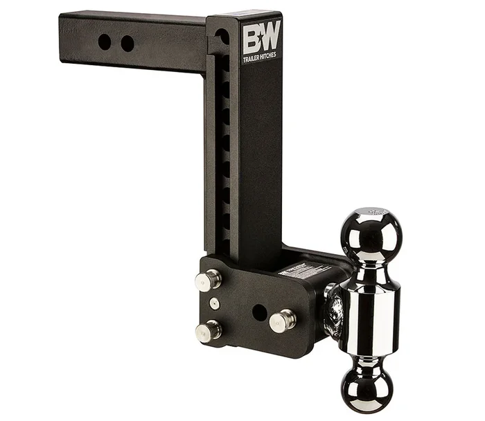 B & W Hitches 2″ Shank Black Powder-Coat Tow & Stow – TS10043B
