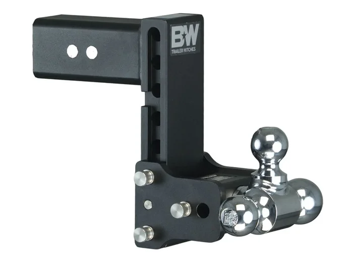 B & W Hitches 3 Model 10 Blk T&S Tri Ball – TS30049B