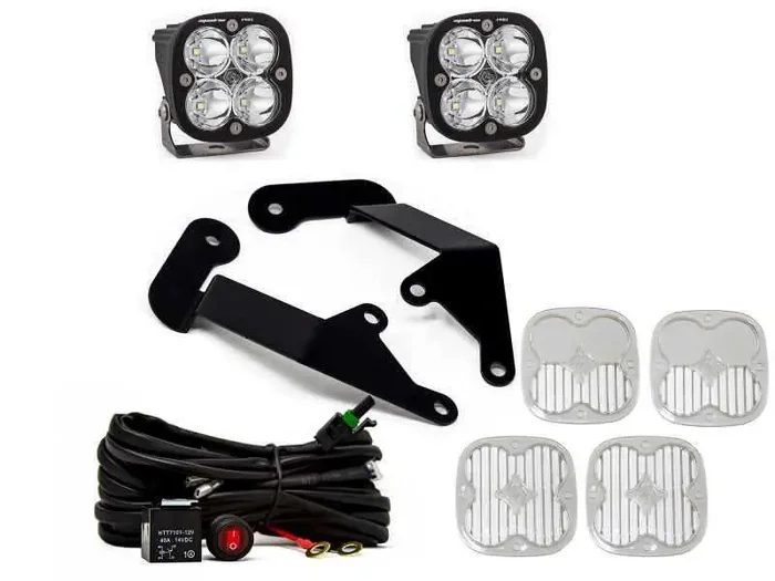 Baja Designs 21+ Ford Bronco Sport Squadron Pro Spot LED Light Pods – Clear
