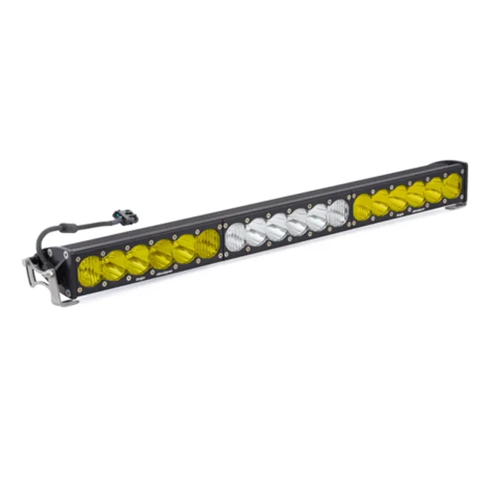 Baja Designs 30 in. OnX6 Dual Control LED Light Bar (Amber/Clear) – 463014