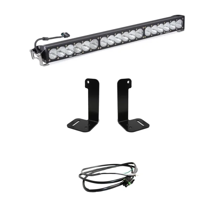 Baja Designs Jeep JL/JT 30 in. OnX6+ Light Bar Kit w/ Upfitter – 447657up