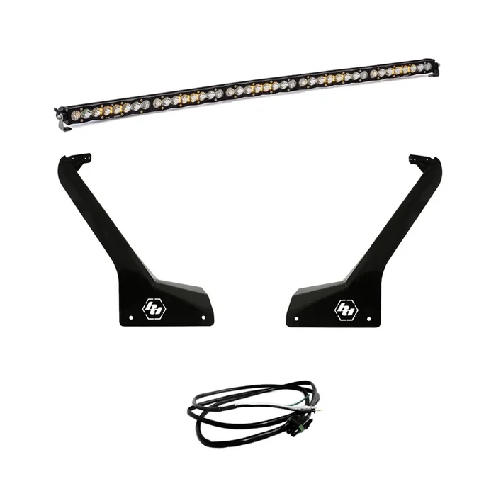 Baja Designs Jeep JL/JT Roof Bar LED Light Kit 50 in. S8 w/ Upfitter – 447665up