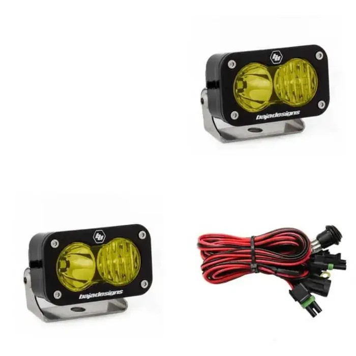 Baja Designs S2 Pro Driving/Combo Pair LED – Amber