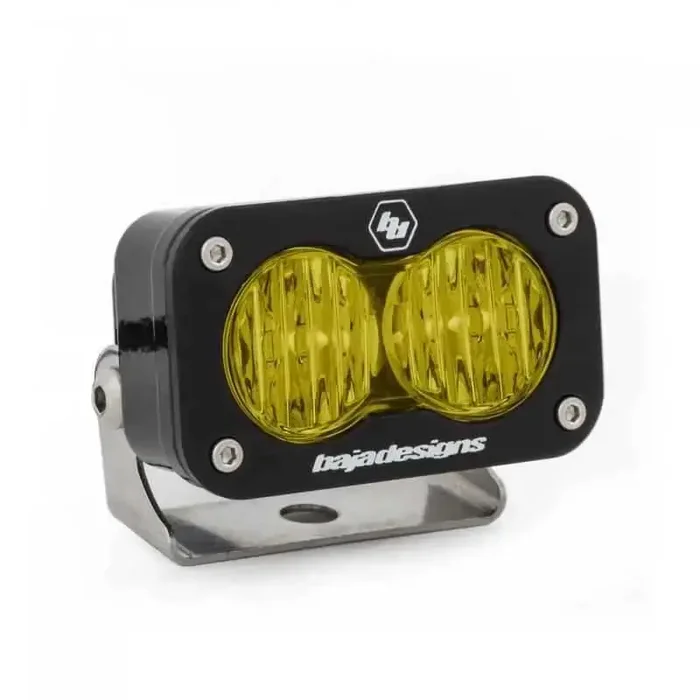 Baja Designs S2 Pro Wide Cornering Pattern LED Light – Amber